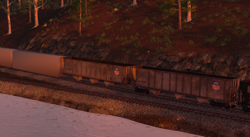 The three Mesh LOD levels side by side
